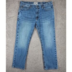 Ariat M4 Relaxed Straight Leg Jeans Mens 40x30 Blue Denim Medium Wash Western